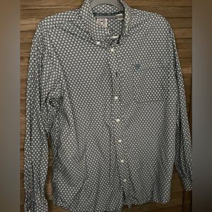 Cinch button down dress shirt